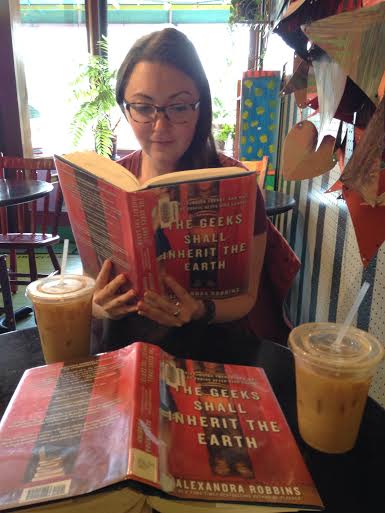 reading The Geeks Shall Inherit the Earth at 3rd Street Stuff