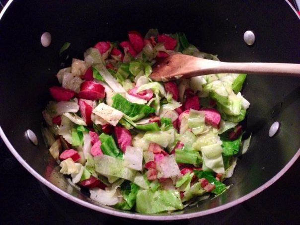 ashley sausage and cabbage