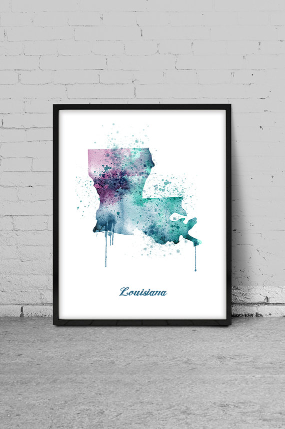 louisiana poster