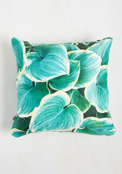 Hosta Throw Pillow