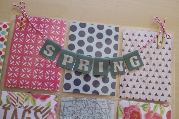 A Spring-Themed Pocket Letter | Finding delight.